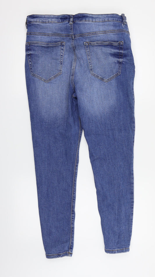 Denim & Co. Mens Blue Skinny Jeans Size 16 L32 in