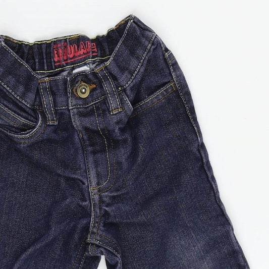George Boys Blue Jogger Jeans Size 9-12 Months