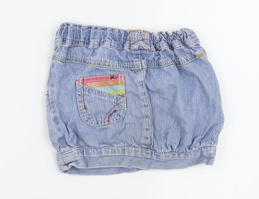 Cherokee Girls Blue Mini Skirt Size 2-3 Years