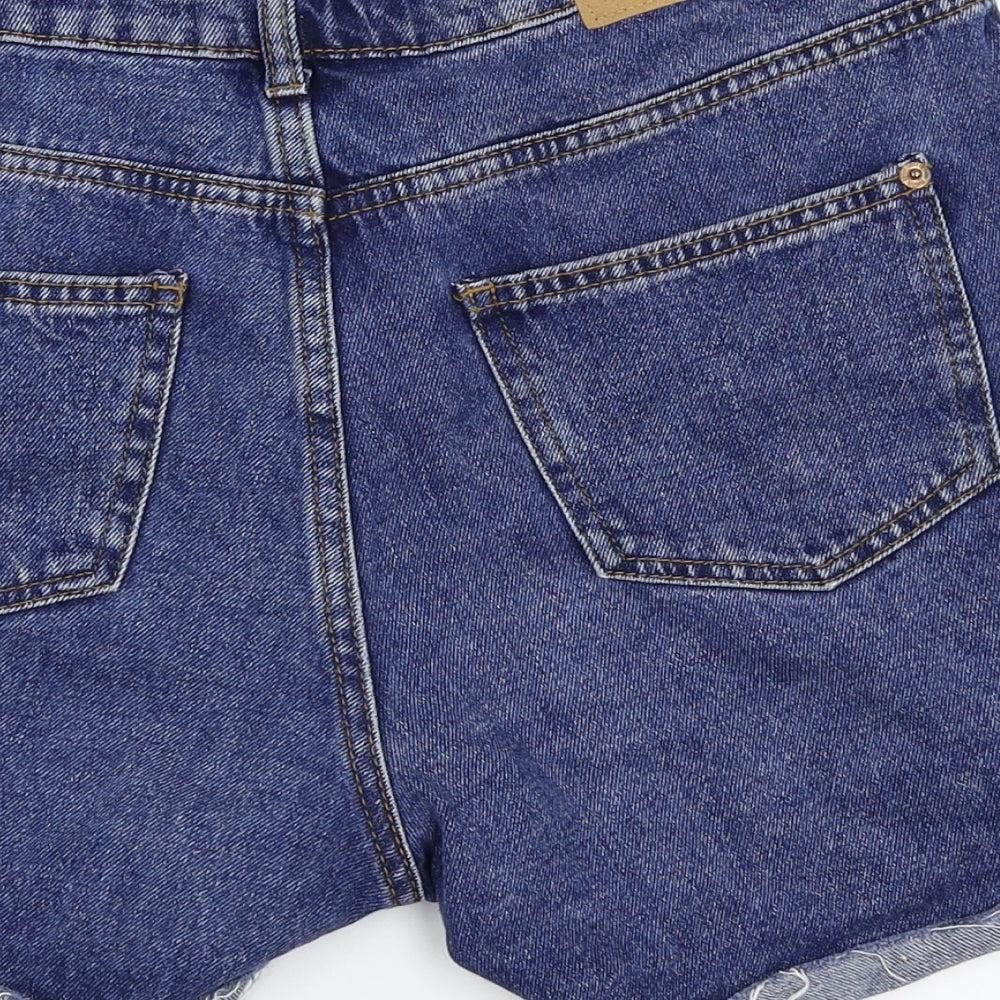 Denim Pimkie Womens Blue Hot Pants Shorts Size S