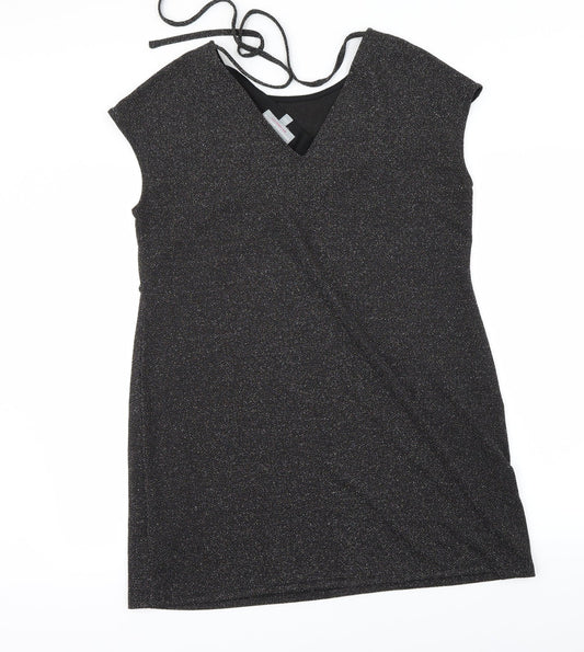 Dorothy Perkins Womens Black A-Line Size 14