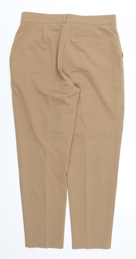 Select Womens Beige Trousers Size 12 L26 in
