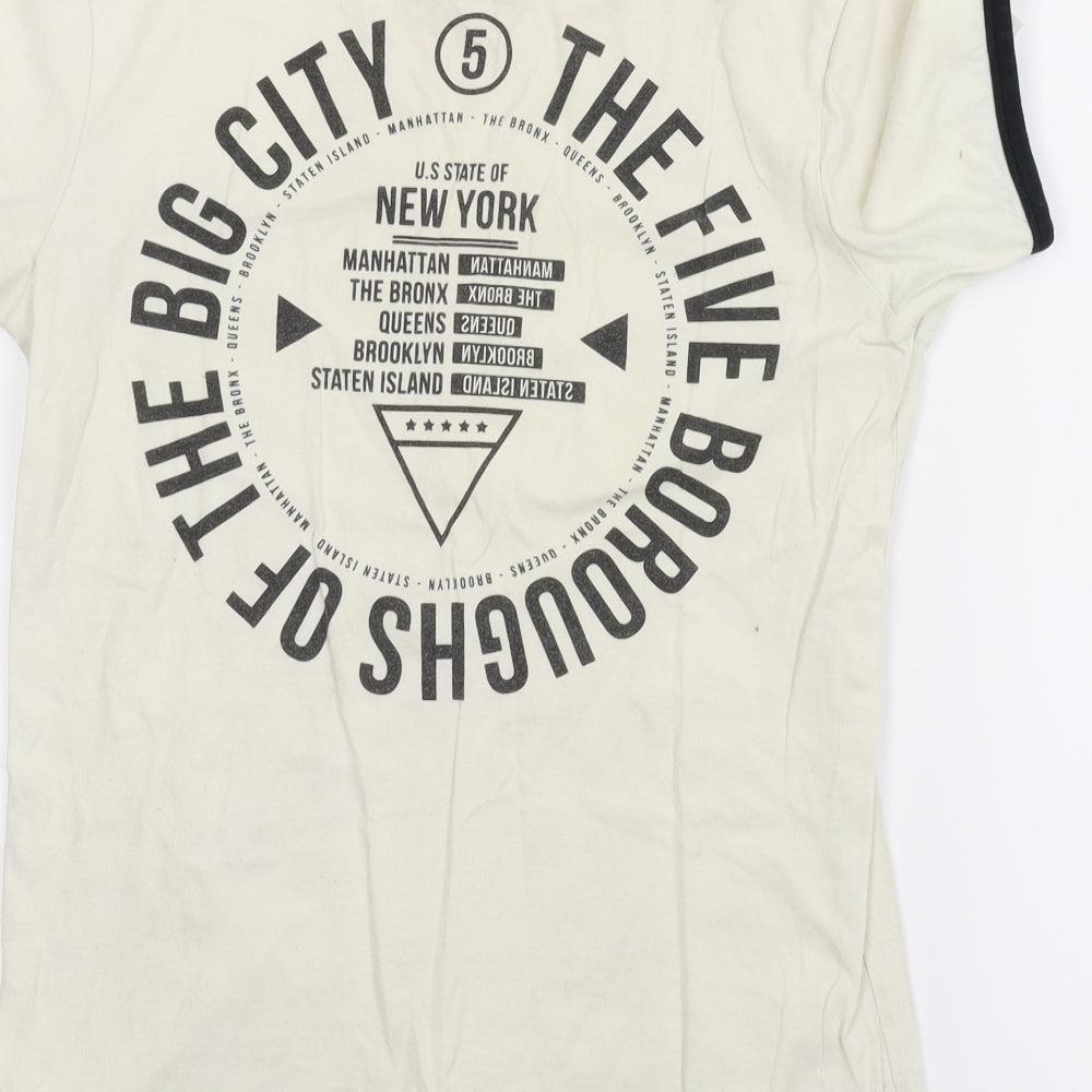 George Boys White Basic T-Shirt Size 12-13 Years