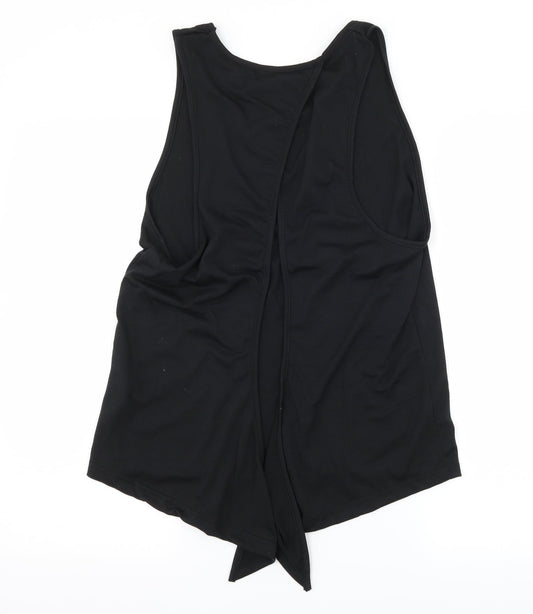Preworn Womens Black Jersey Basic Tank Size L