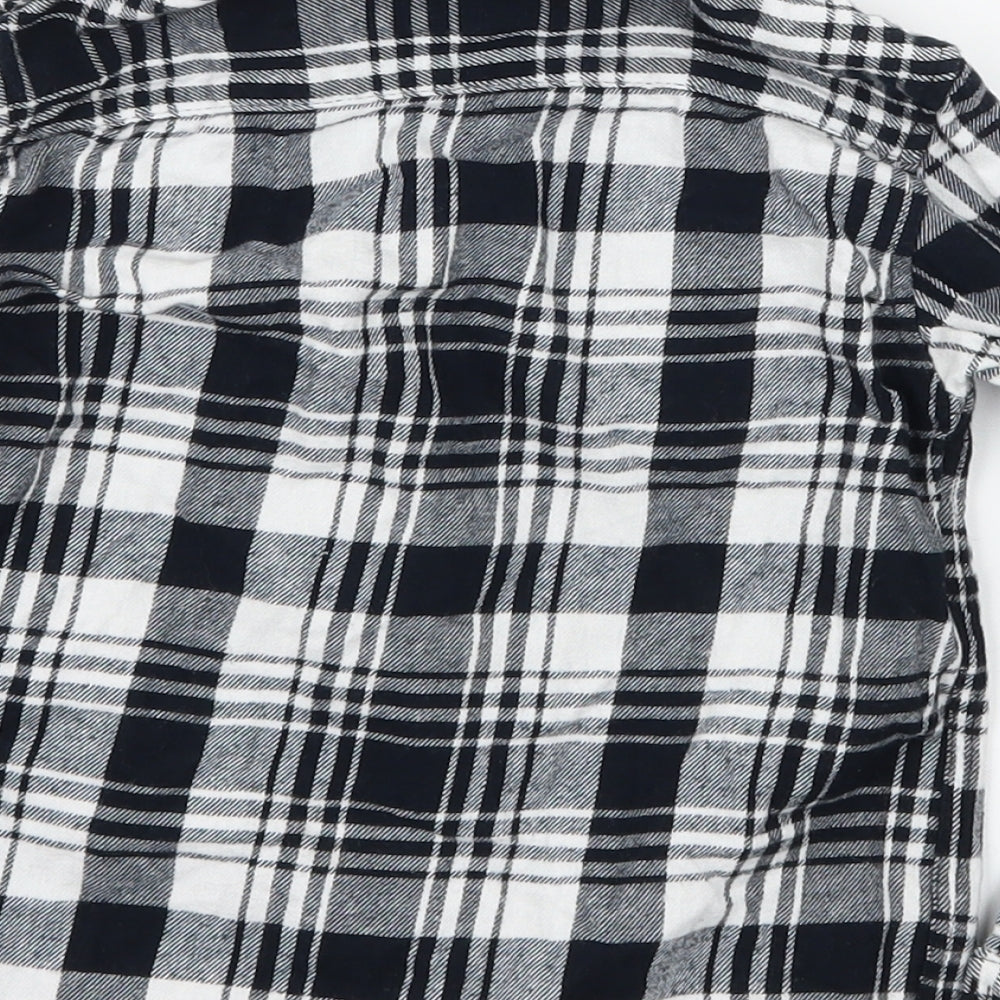 Primark Boys Blue Plaid Basic Button-Up Size 2-3 Years