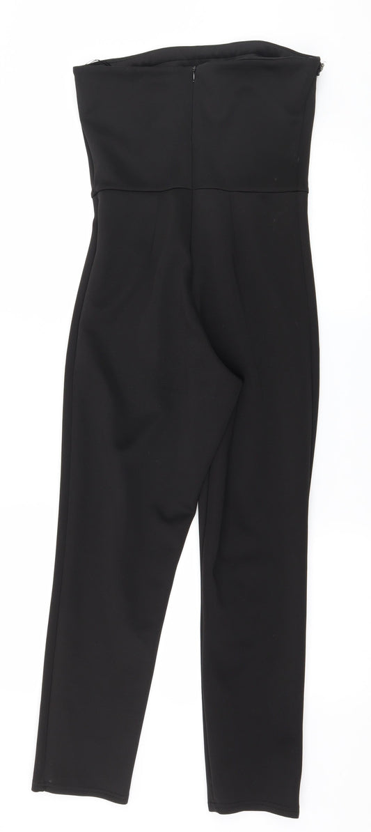 Oh My Love Womens Black Jumpsuit One-Piece Size S L27 in