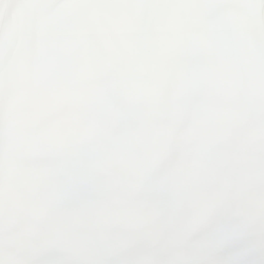 Marks and Spencer Womens White Basic Button-Up Size 18