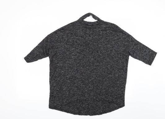 New Look Womens Grey Pullover Jumper Size M