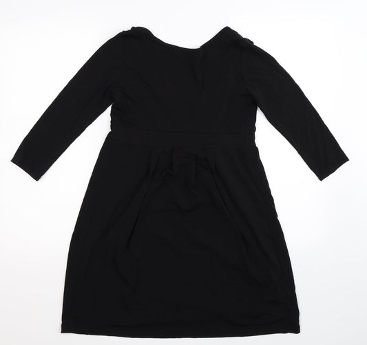 Clements Ribeiro Womens Black Mini Size S