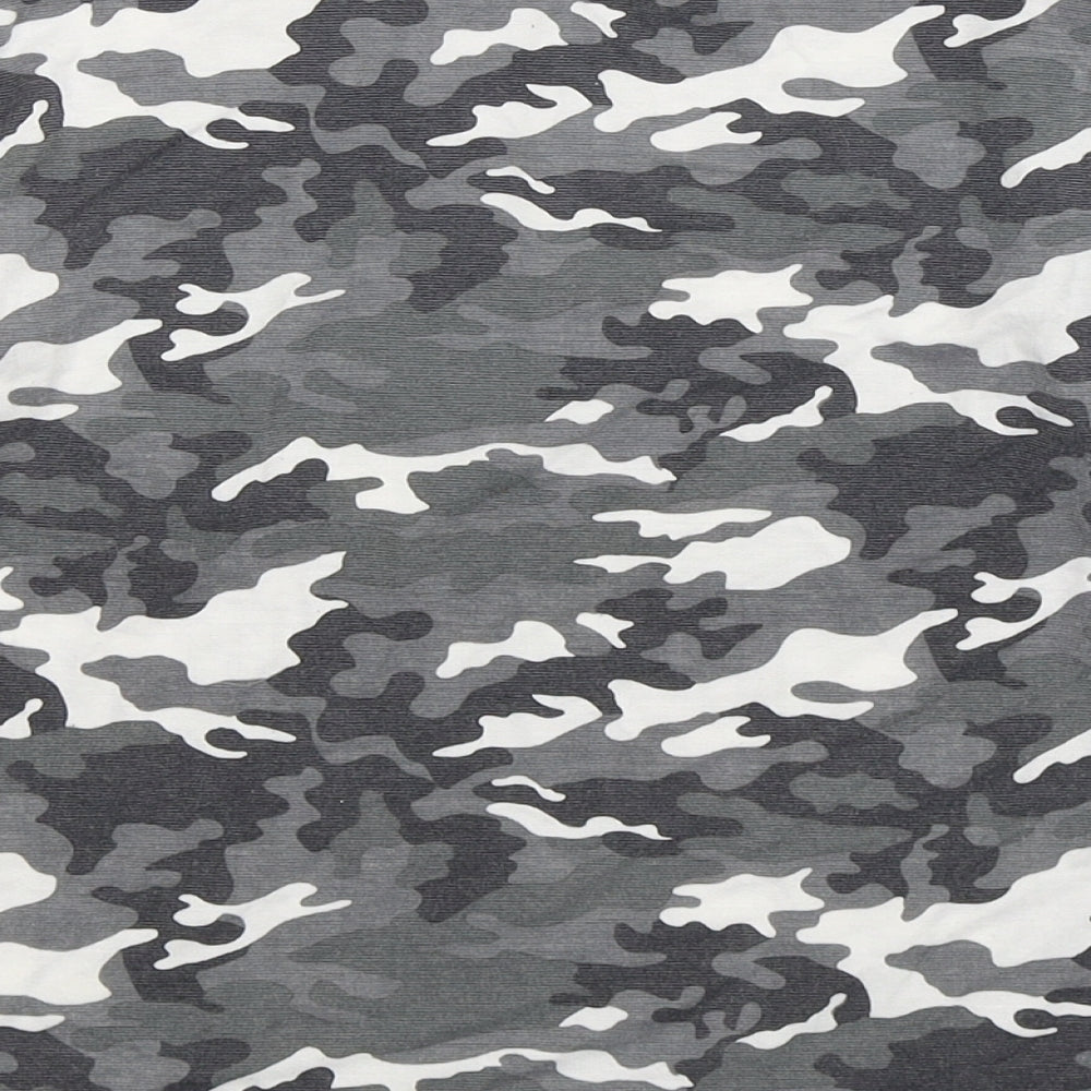 32 Degrees Girls Multicoloured Camouflage Basic T-Shirt Size L