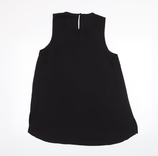 Dorothy Perkins Womens Black Basic Tank Size 12
