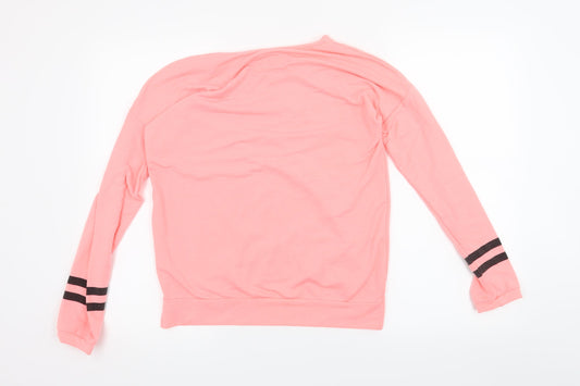 YD Girls Pink Pullover Jumper Size 12-13 Years