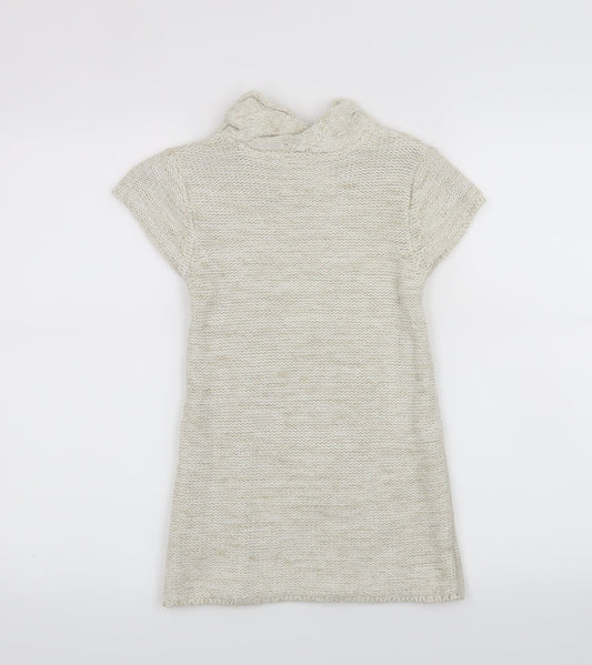 YD Girls Beige A-Line Size 5-6 Years
