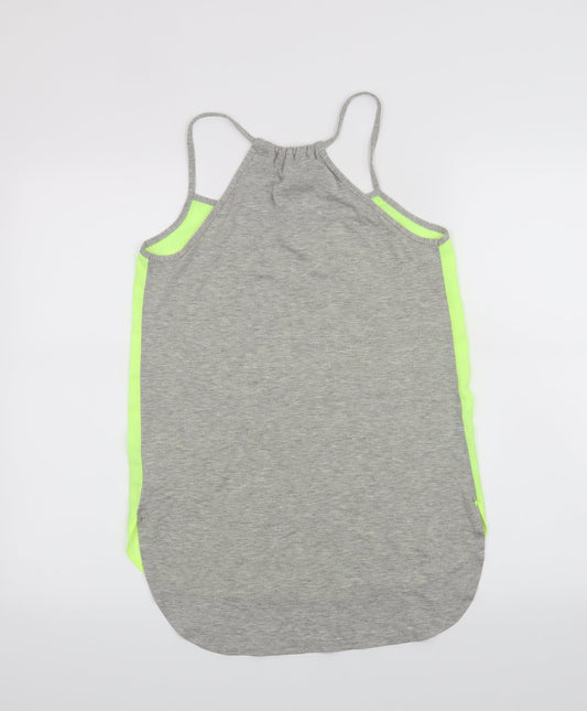 New Look Womens Grey Basic Tank Size 6
