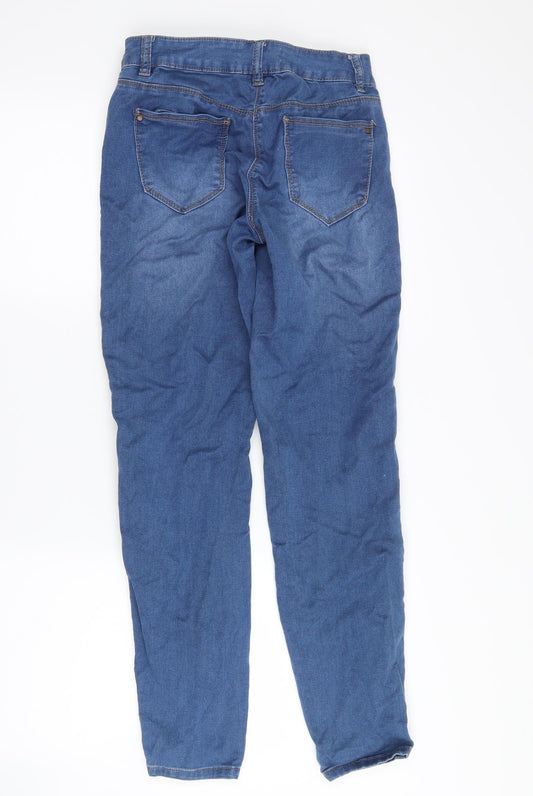 Premium Denim Company Womens Blue Denim Skinny Jeans Size 8