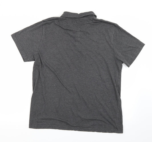 Studio Mens Grey Polo Size L