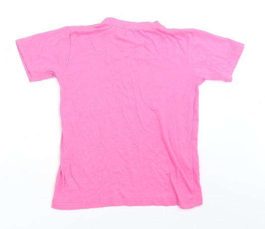 Edward Sinclair Girls Pink Basic T-Shirt Size 7-8 Years