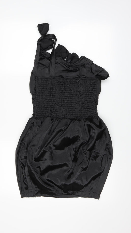 Beauty Angel Womens Black A-Line Size 8