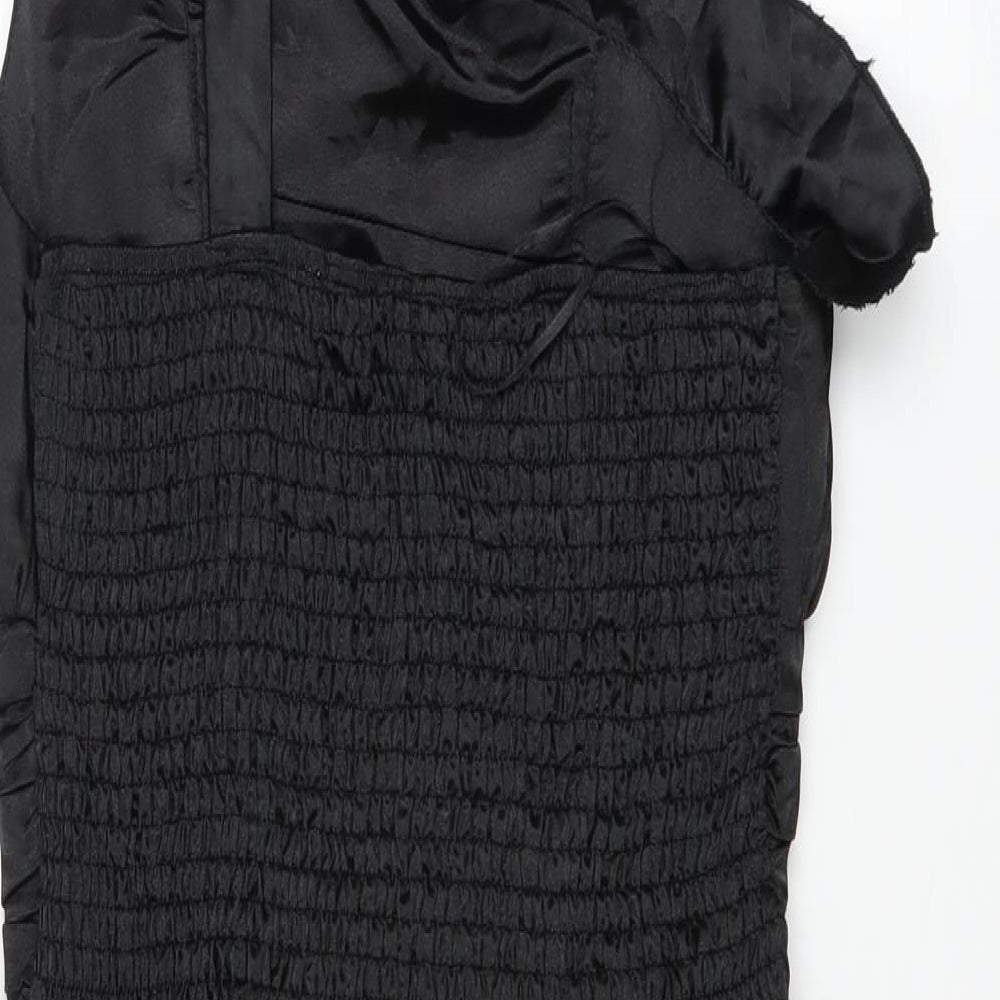 Beauty Angel Womens Black A-Line Size 8