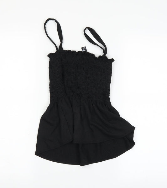 New Look Womens Black A-Line Size 8