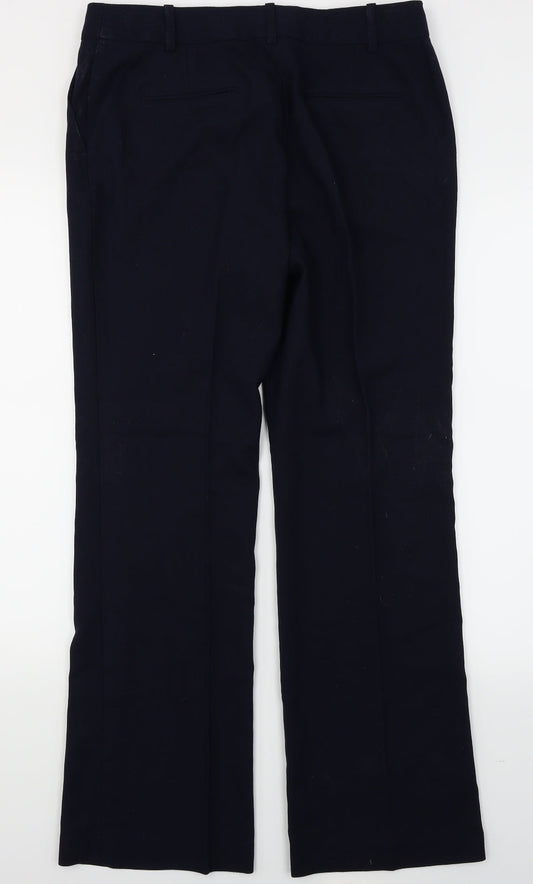 NEXT Womens Blue Trousers Size 10 L28 in