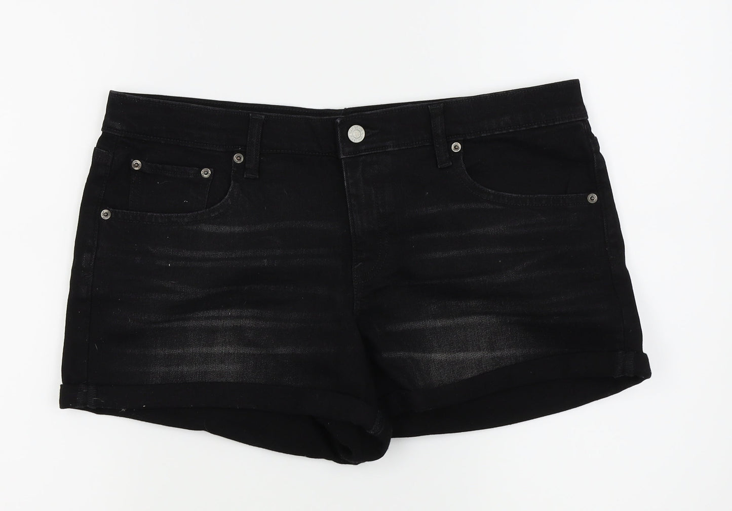 Gap Womens Black   Hot Pants Shorts Size 31 in