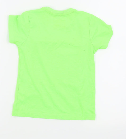 Urban Department Boys Green Basic T-Shirt Size 4 Years