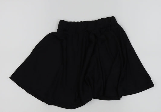 A2Z 4 kids Girls Black Mini Skirt Size 9-10 Years