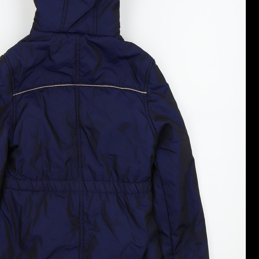 With Love Products Girls Blue Full Zip Jumper Size 10 Years