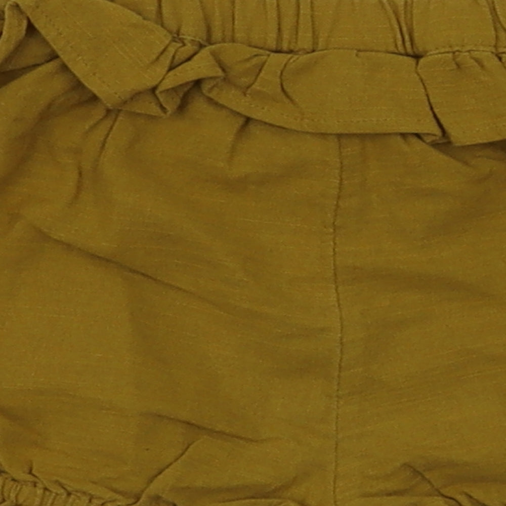 TU Girls Orange Capri Trousers Size 12-18 Months - shorts