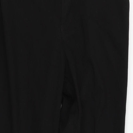 M&S Girls Black Dress Pants Trousers Size 12-13 Years