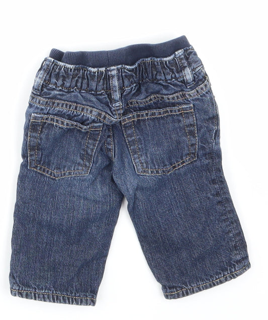 TU Blue Denim Cropped Jeans Size 0-3 Months