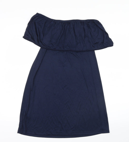 Primark Womens Blue Shirt Dress Size 12