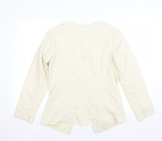 Gap Womens Ivory Jacket Suit Jacket Size 6