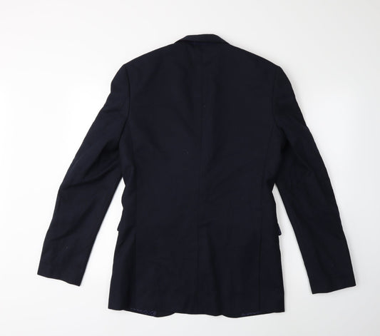 Primark Mens Blue Jacket Suit Jacket Size 38