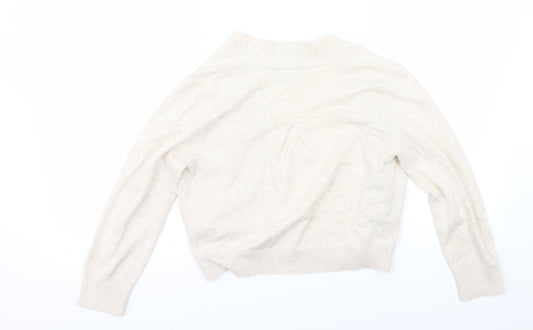 Wallis Womens Beige Cardigan Jumper Size S