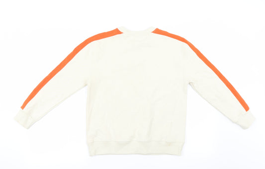 Zara Girls Ivory Pullover Jumper Size 10 Years