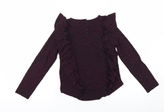 TU Girls Purple Basic T-Shirt Size 9 Years