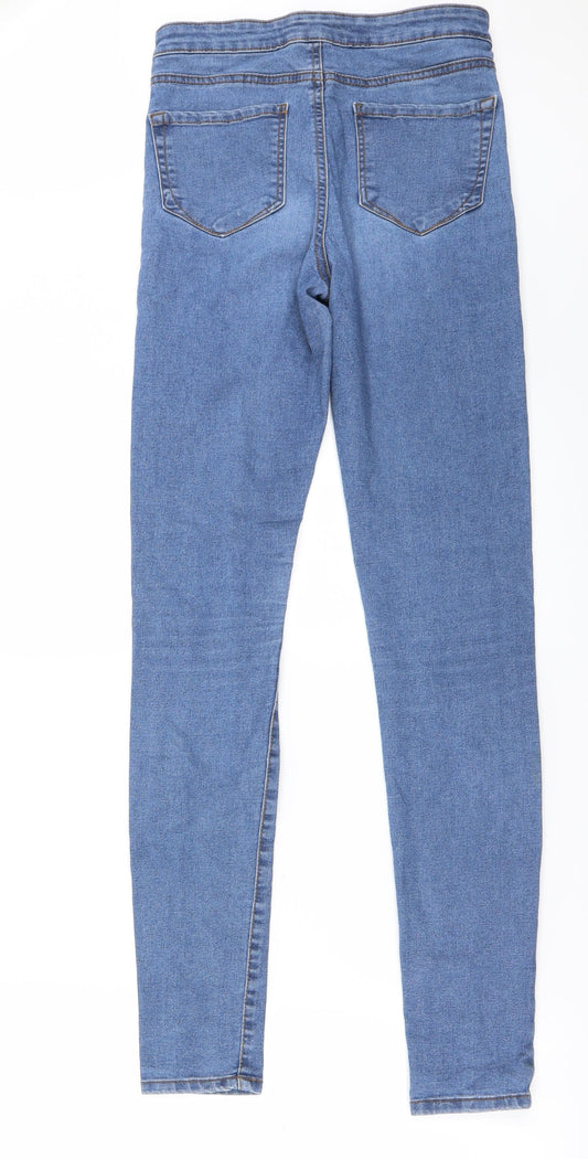 denim co Womens Blue Skinny Jeans Size 8 L30 in
