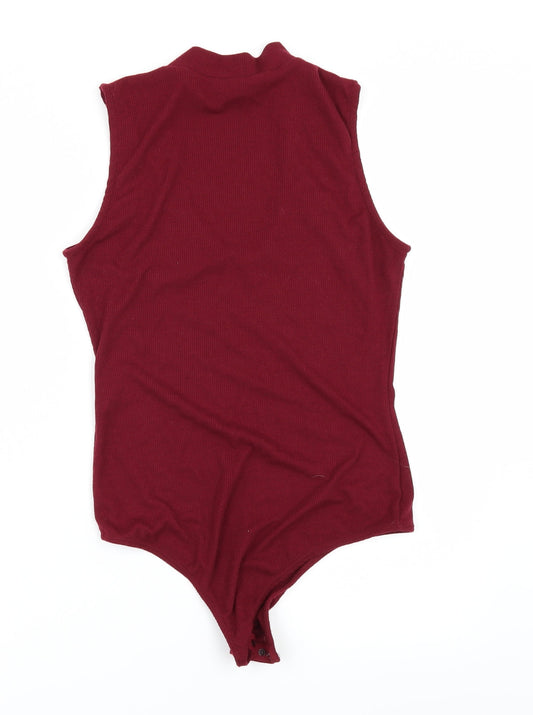 Select` Womens Red Bodysuit One-Piece Size 8