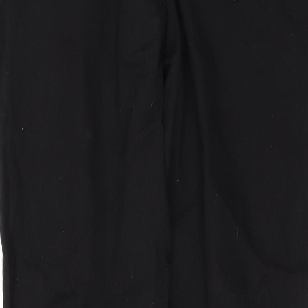 Denim & Co. Womens Black Denim Jegging Jeans Size 12 L27 in
