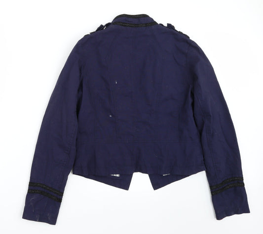 Newlook Womens Blue Jacket Coat Size 14