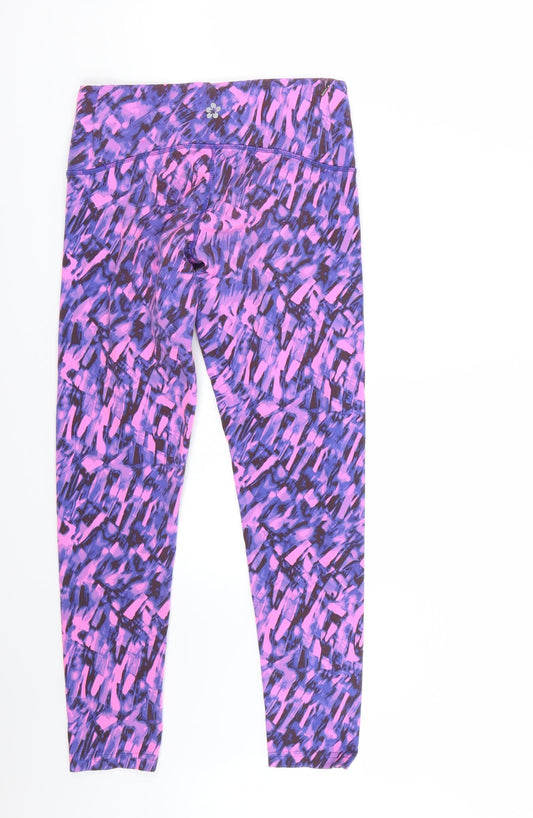 Tuff Athletics Womens Purple Bloomer Trousers Size XS L24 in