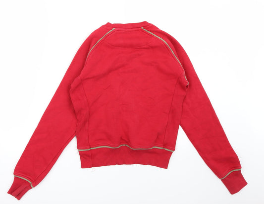 Golf punk Womens Red Pullover Jumper Size M