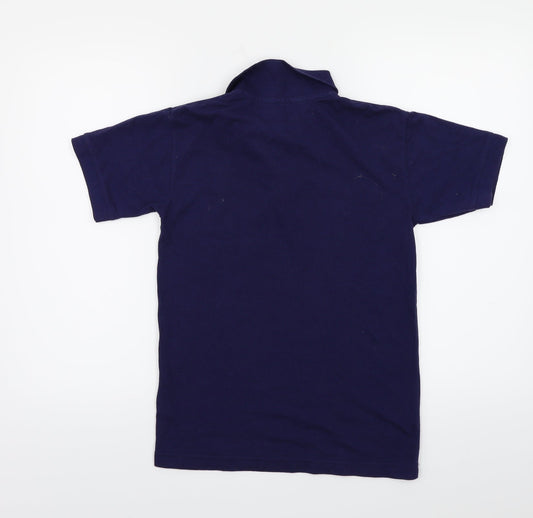 Gymphlex Mens Blue Basic Polo Size XS