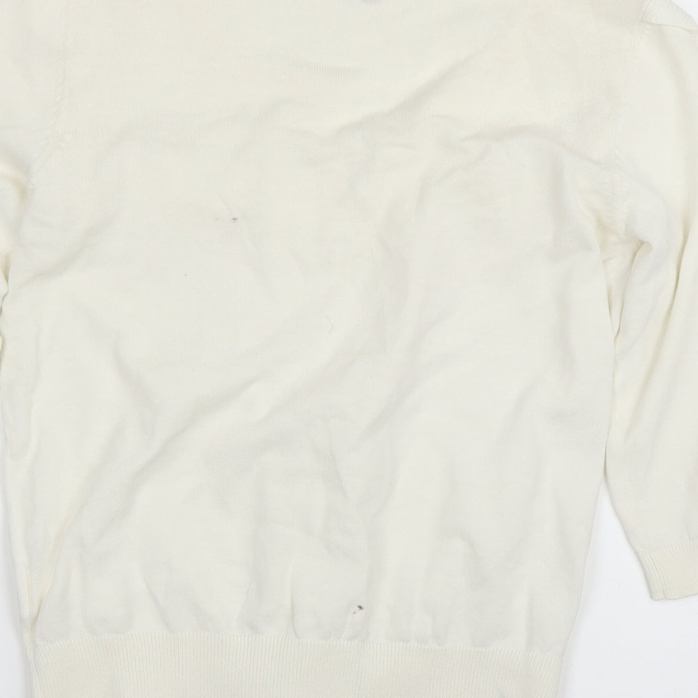 F&F Womens White Jacket Size 8