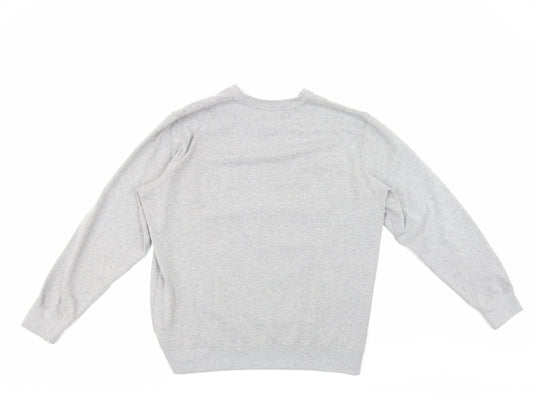 New Look Men Mens Grey Pullover Jumper Size L