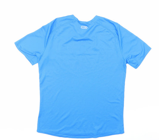 Kalenji Mens Blue Basic T-Shirt