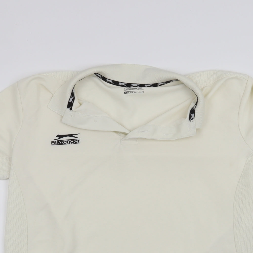 Slazenger Mens Silver T-Shirt Size S