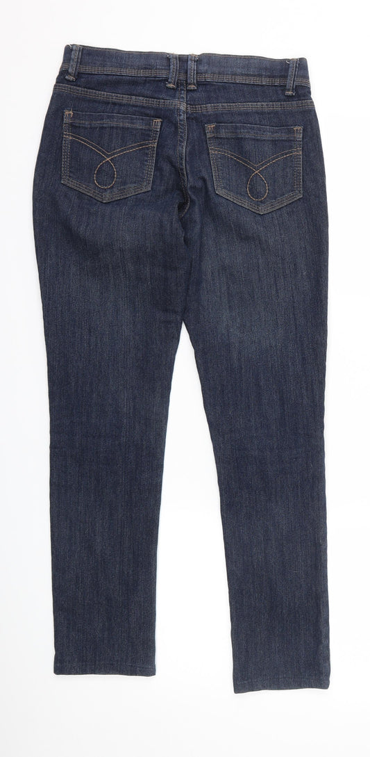 denim co Womens Blue Denim Skinny Jeans Size 8 L26 in